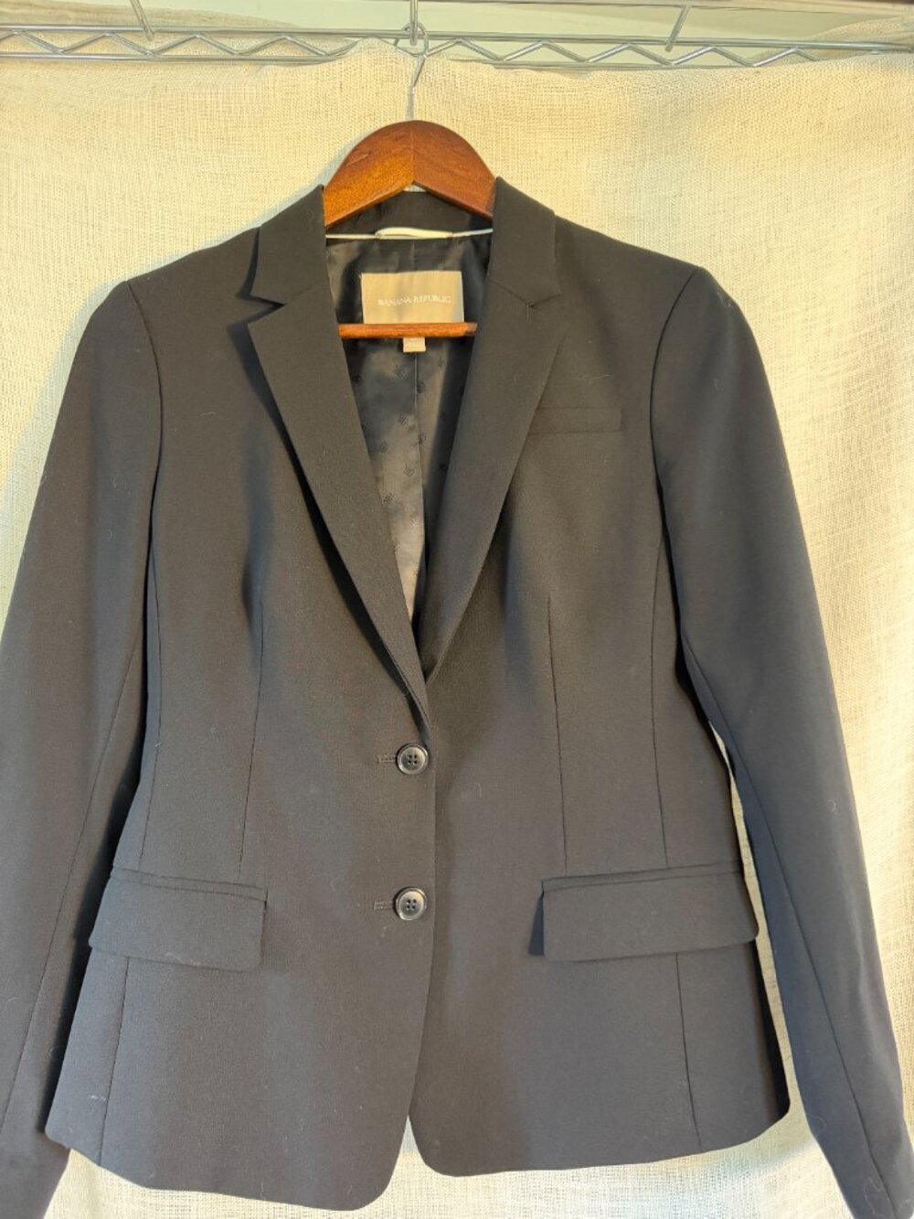 Banana Republic Black Blazer size 6P
